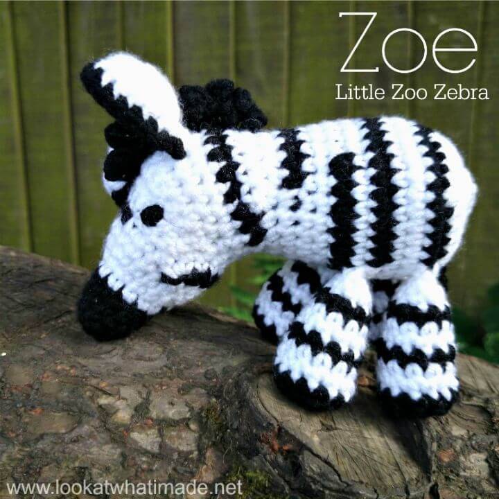26 Free Crochet Zebra Patterns / Hat, Blanket, Amigurumi - DIY Crafts
