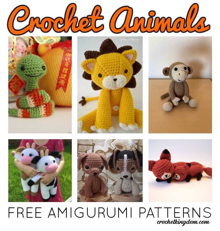 free crochet animal patterns Archives ⋆ Crochet Kingdom (196 free